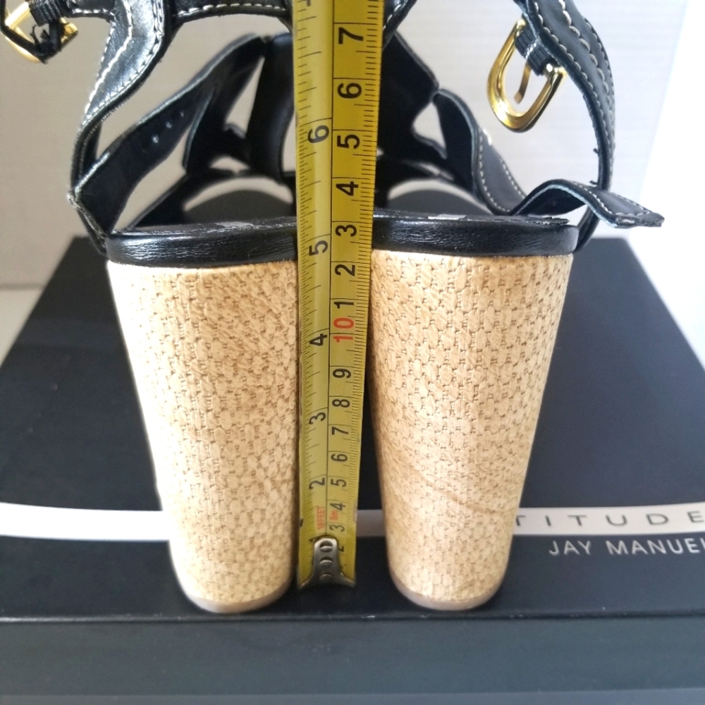 Attitude by Jay Manuel Heels Black Size 9 - Picture 4 of 6